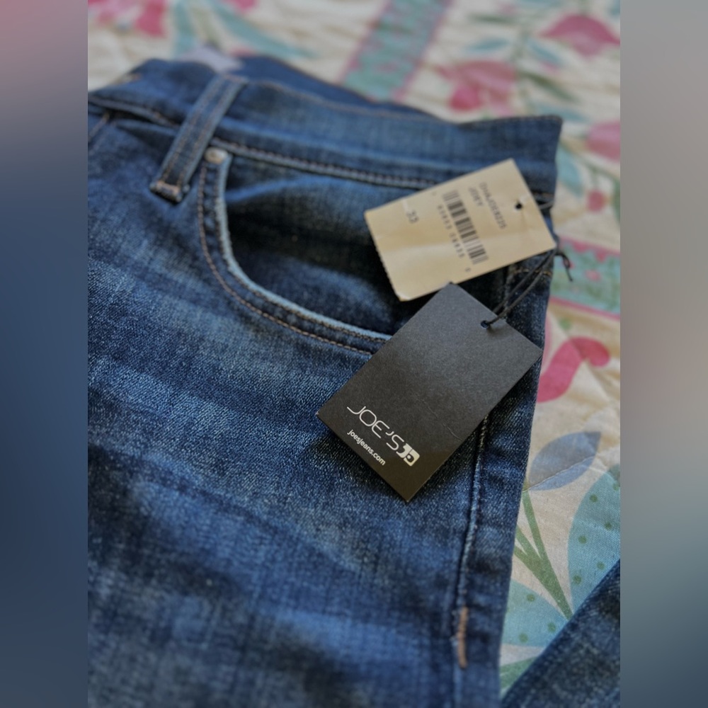 Dark Blue Joe’s Straight Leg Jeans